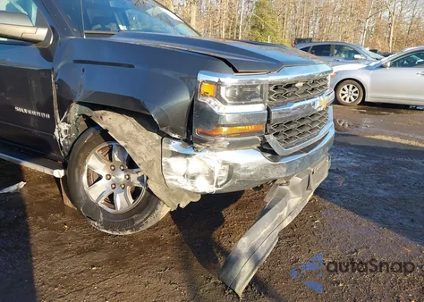 2017 Chevrolet Silverado 1500 1Lt из США, поврежденный, VIN 1GCVKREC4HZ267057